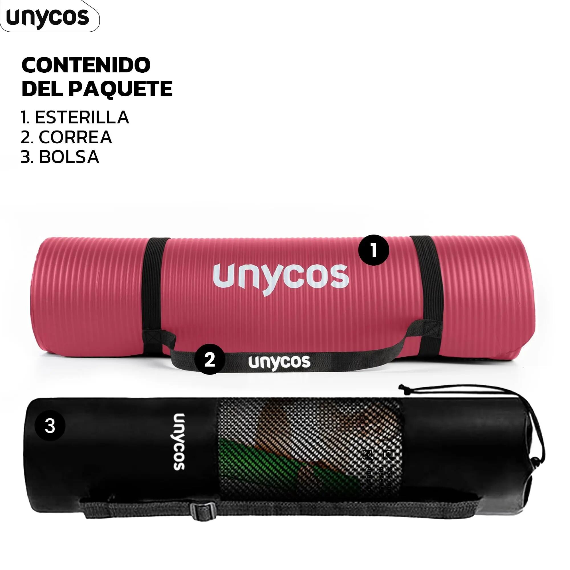 Esterillas Unycos NBR 183x60x1 cm Rojo 3/7