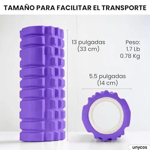 Rodillo Masajeador Morado 5/6
