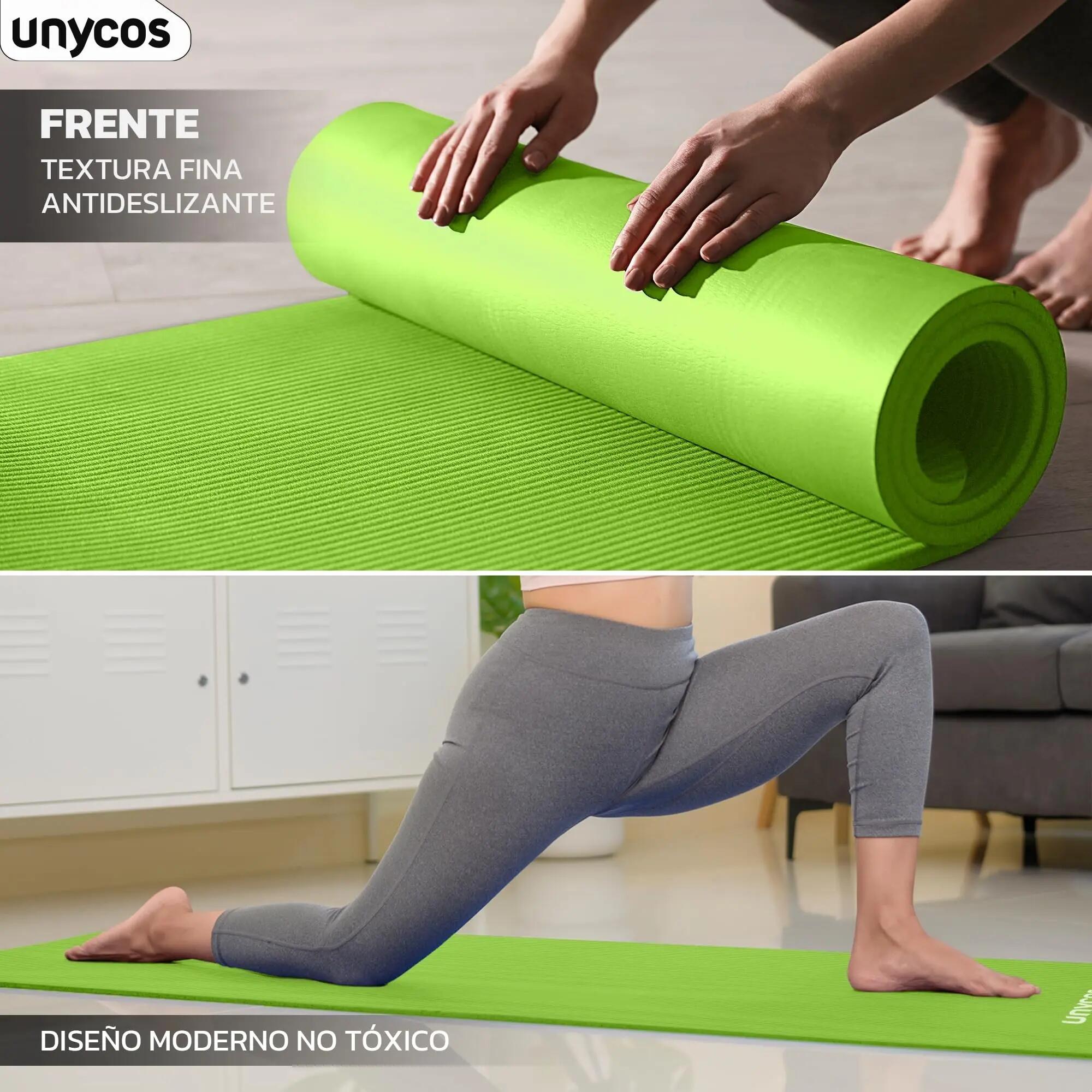 Esterillas Unycos NBR 183x60x1 cm Verde 6/7
