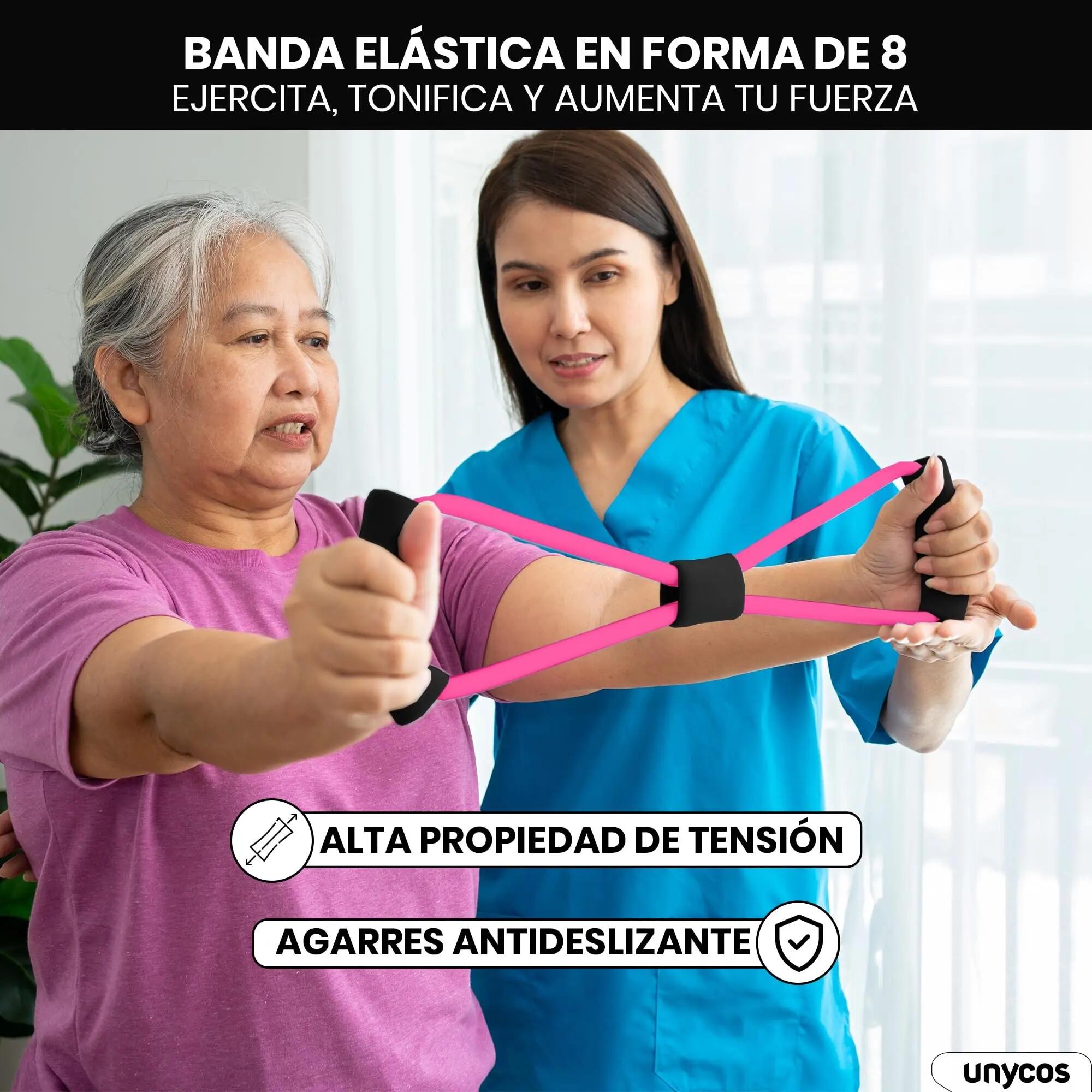 Set de Rodillos de Espuma 5 en 1 PVC Rosa 5/6