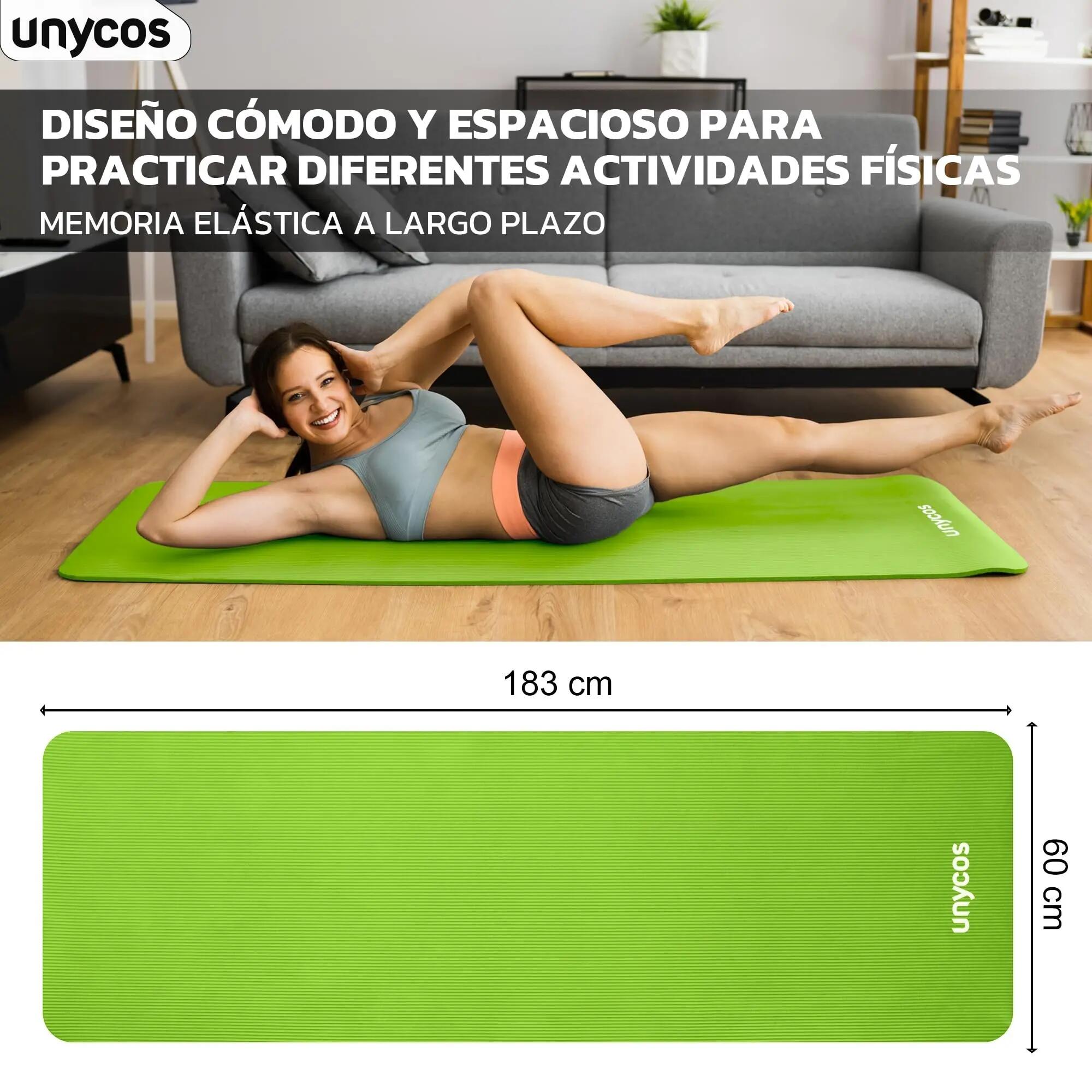 Esterillas Unycos NBR 183x60x1 cm Verde 4/7
