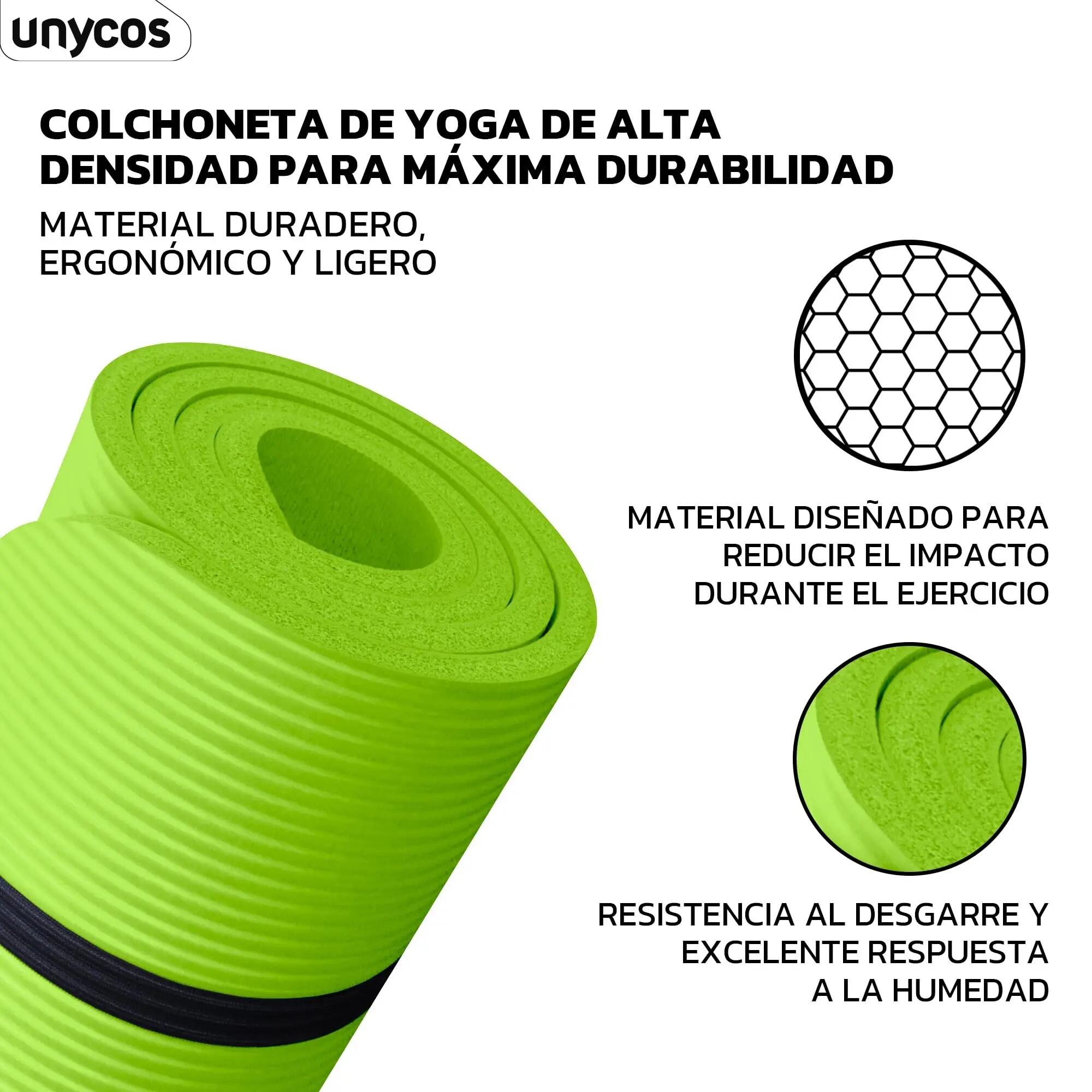 Esterillas Unycos NBR 183x60x1 cm Verde 2/7