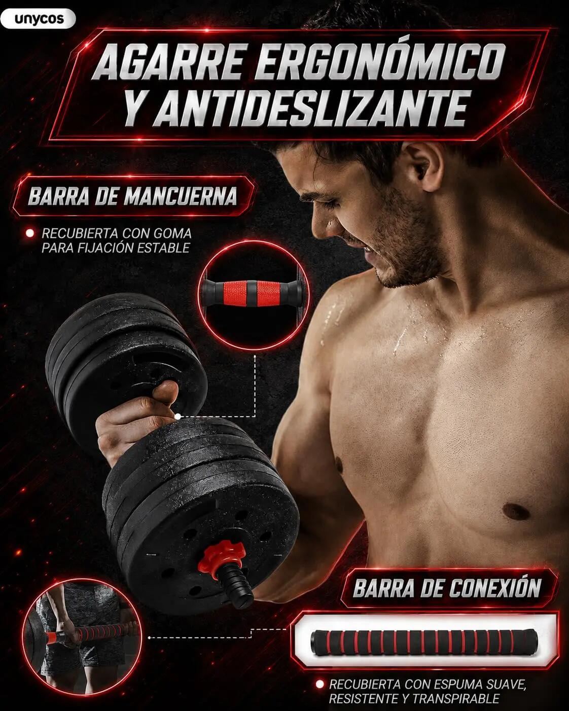 Pesas Cemento 15 Kg Red Transformer 7/8