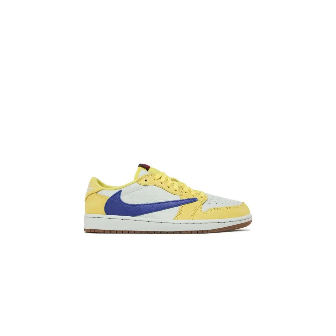 Scarpe Air Jordan 1 Retro Low OG SP Travis Scott Canary 6/7