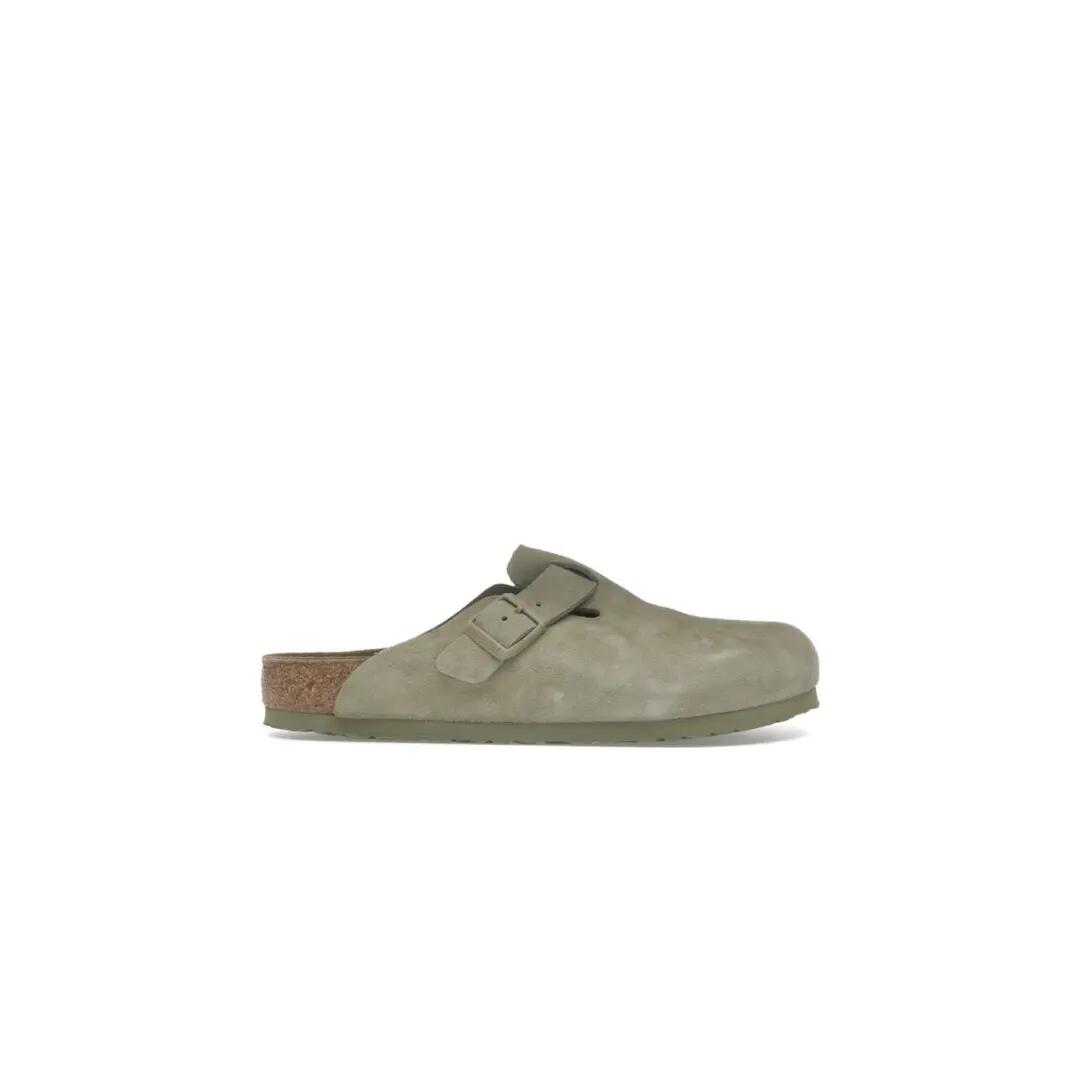 Boston Suede Leather Faded Khaki - Taille : 41N EU 7/7