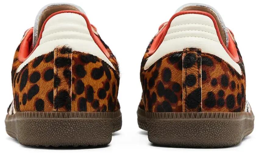 Lifestyle shoes - Low-top leopard Samba OG - Preloved Red 5/7