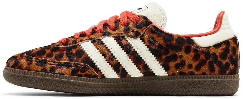 Lifestyle shoes - Low-top leopard Samba OG - Preloved Red 3/7