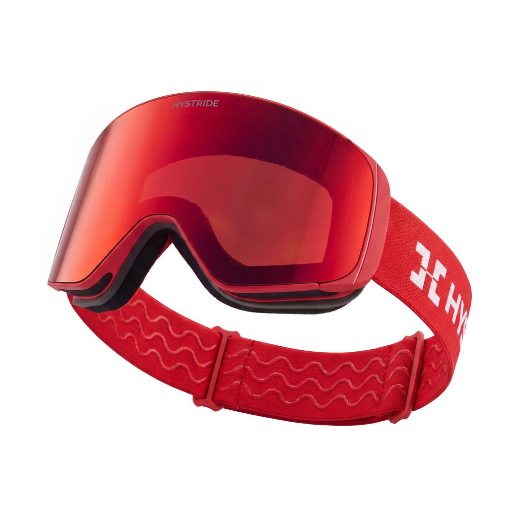 Magnetic Ski & Snowboard Goggles – Sky Line Flame Red
