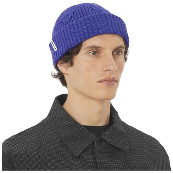 Bonnet Salomon modèle DOCKER BEANIE U pour unisexe