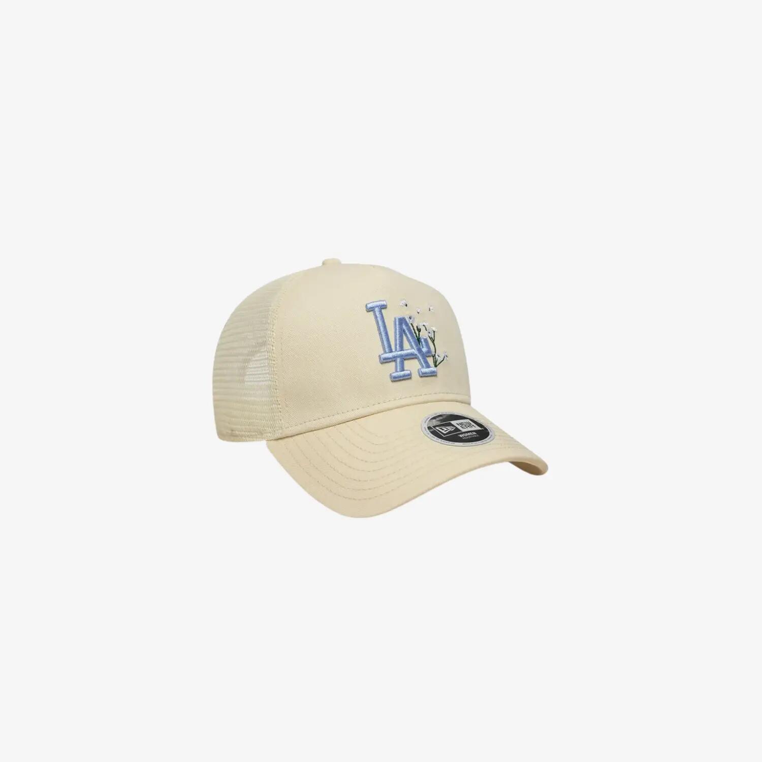 Cappellino Donna A-Frame Trucker Floral Los Angeles Dodgers Beige (Women's) 3/3