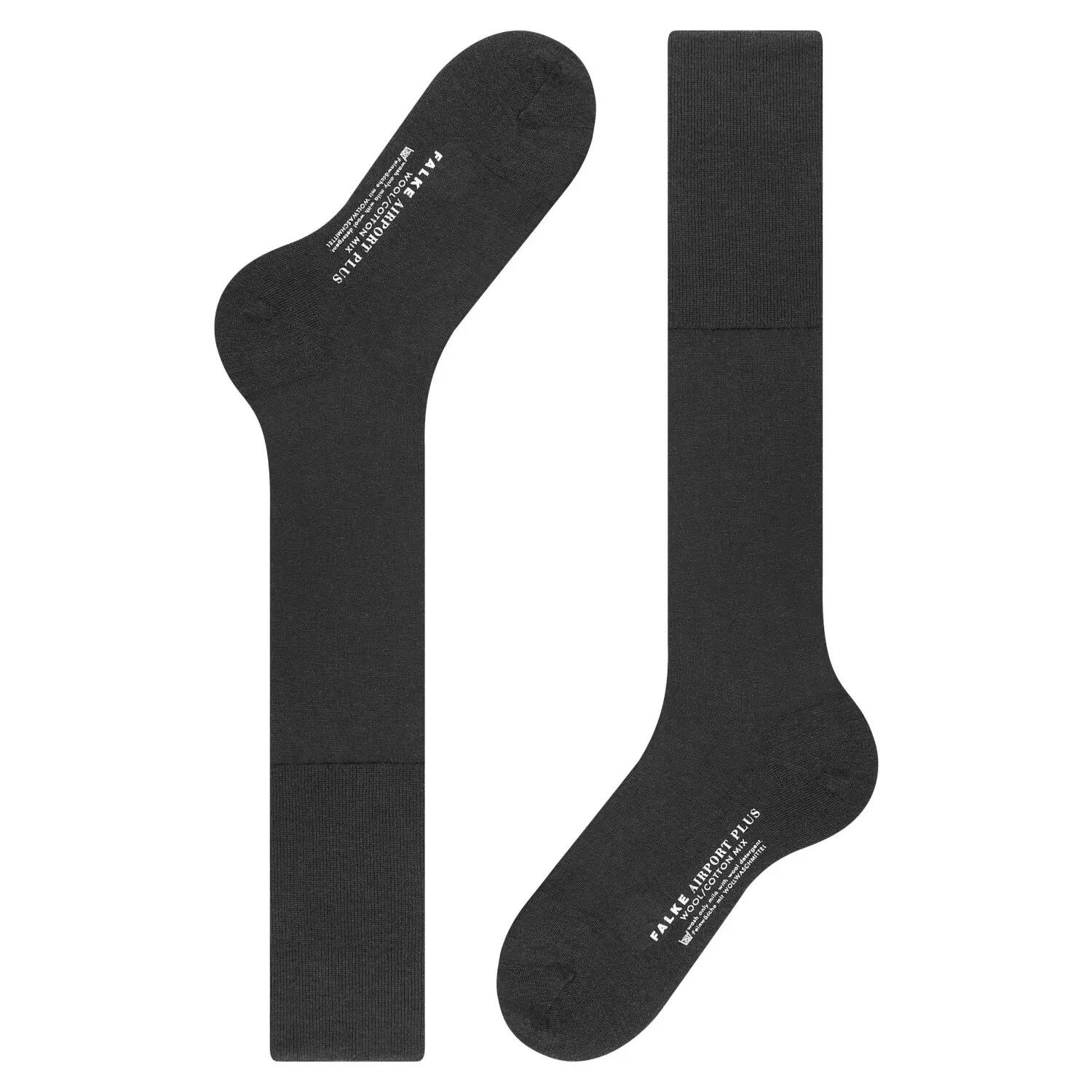 Heren kniekousen Airport Plus - Black - 41-42 9/9