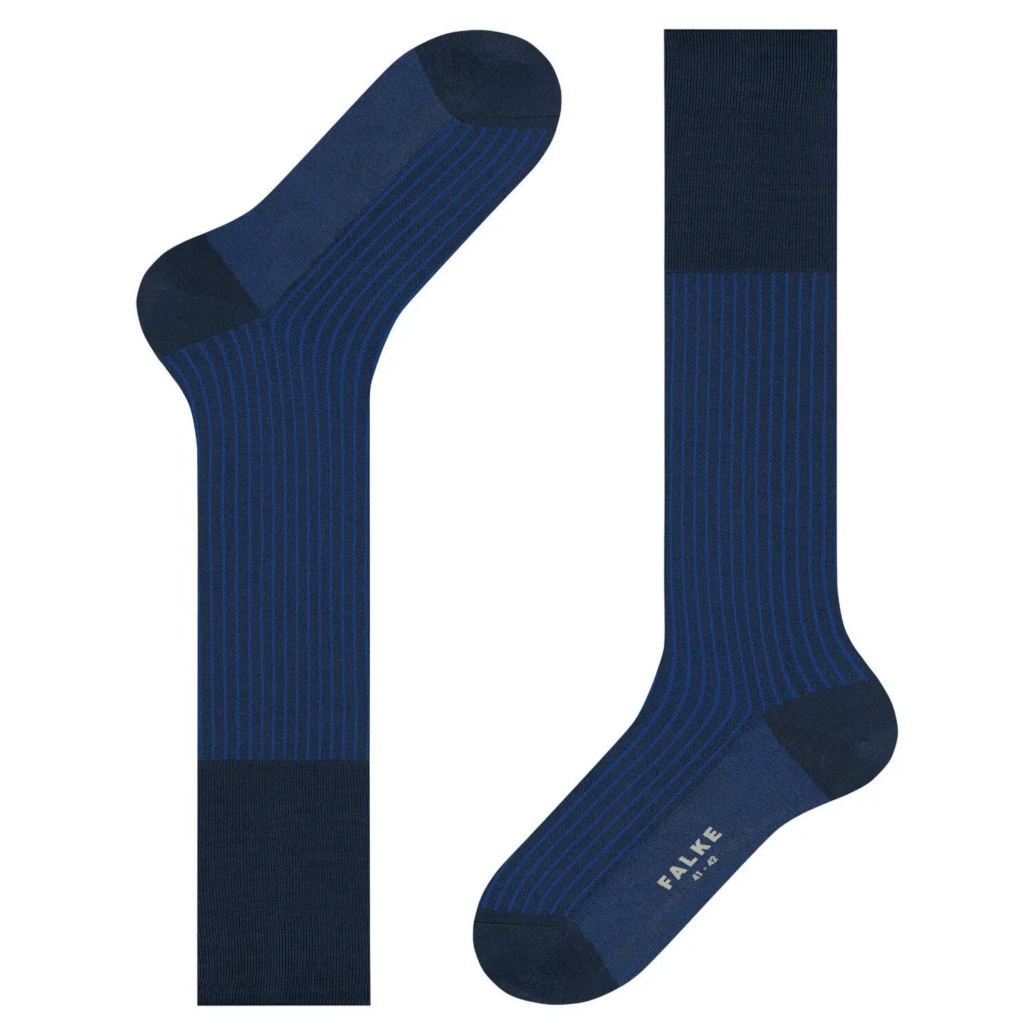 Gestreepte kniekousen Falke Oxford 9/10