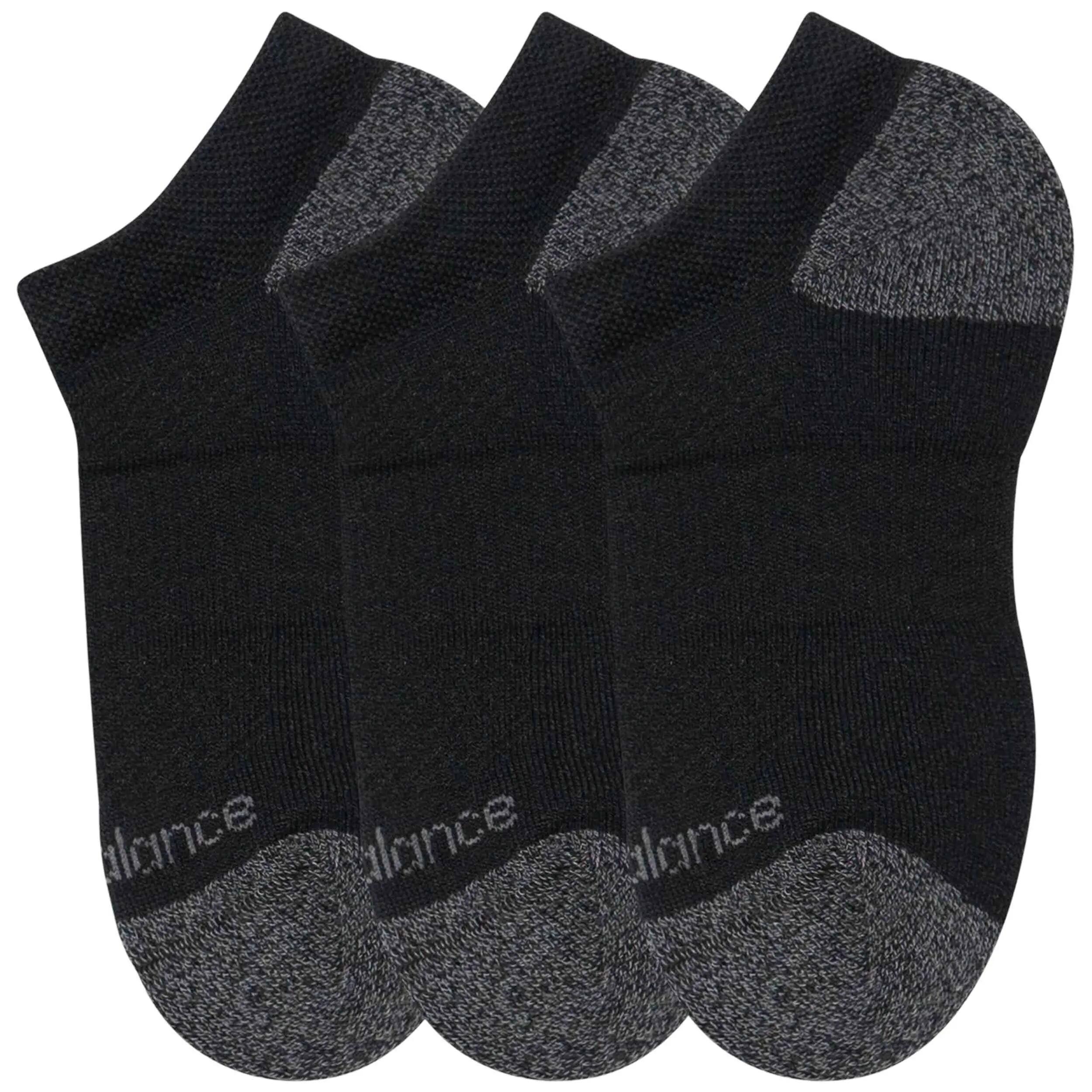 Calcetines New Balance modelo LAS35130_BK para niños unisex 3/4