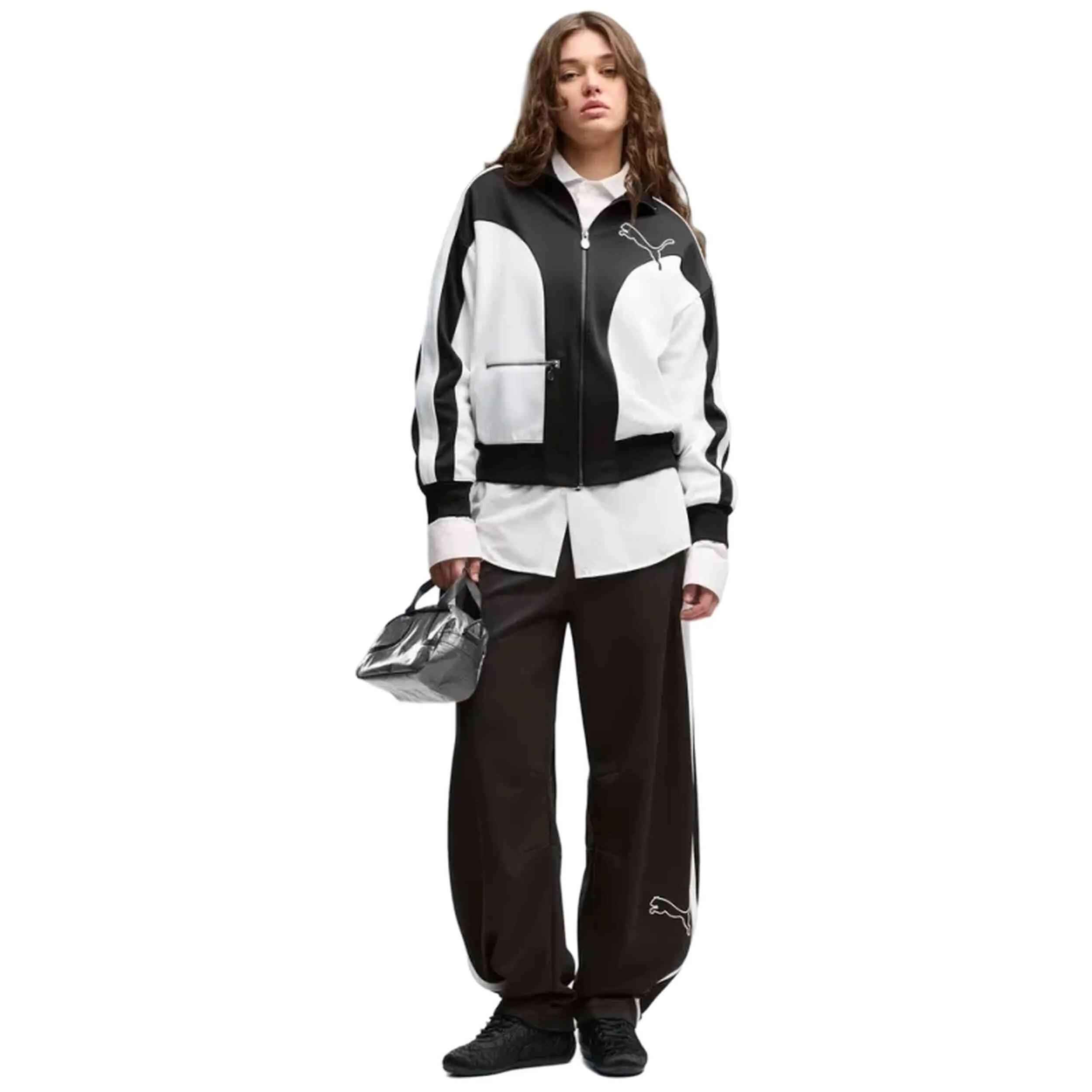 Calças de fato de treino Puma modelo T7 Relaxed Barrel Love of the para unissex 3/5