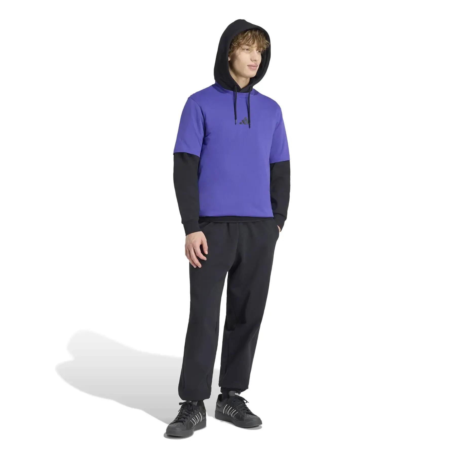 Regular Jogginghose adidas Small Logo Cuffed 3/6