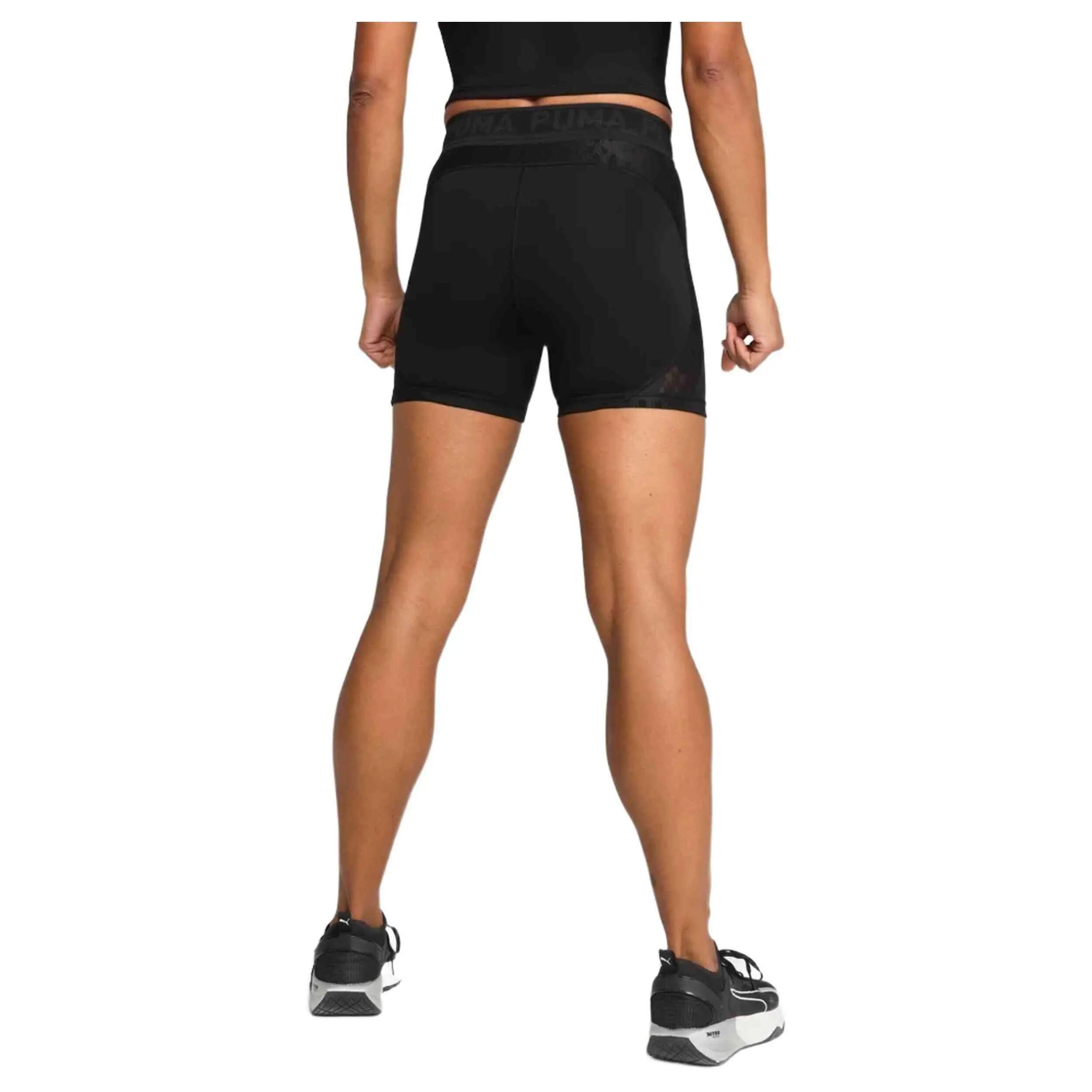 Calças de lycra Puma modelo 526784-01 para mulheres 4/5