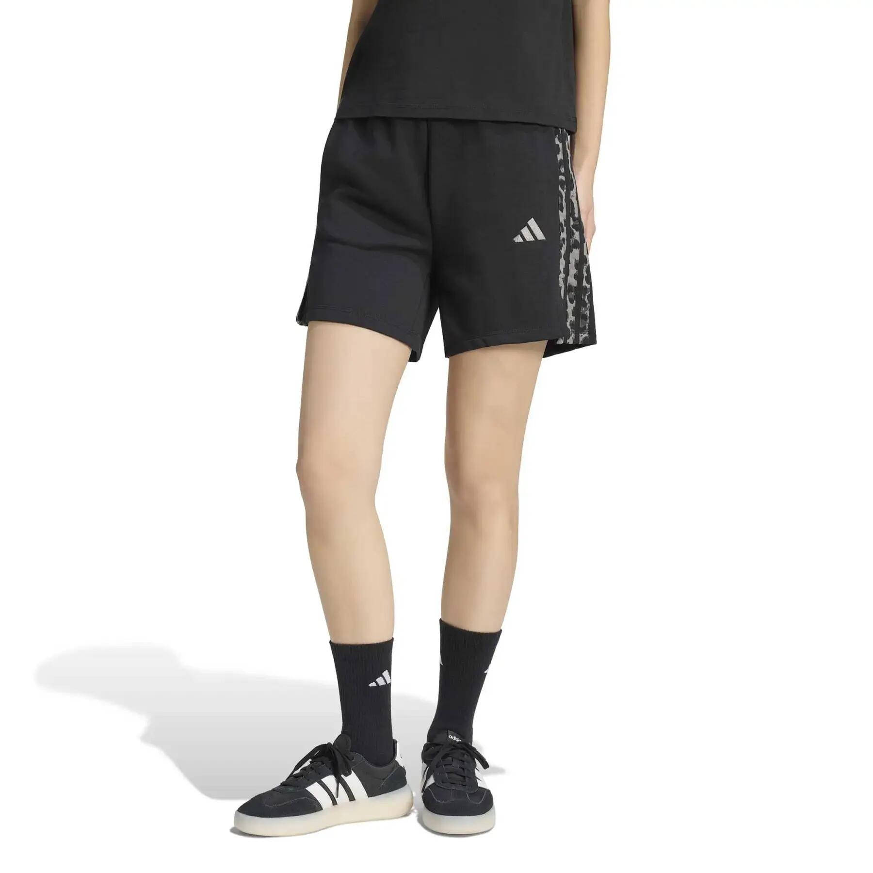 Short femme adidas Essentials 3-Stripes 2/5