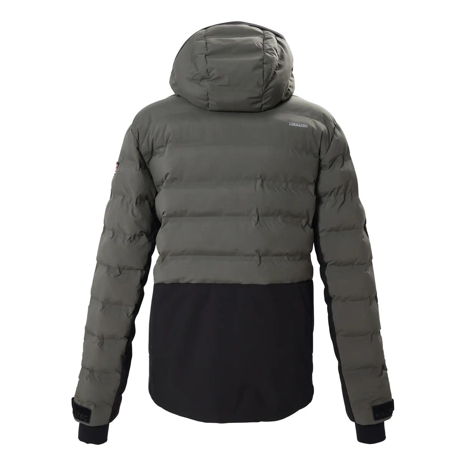 Killtec KSW 67 Ski Jas Heren - Donkergroen/Zwart 2/6