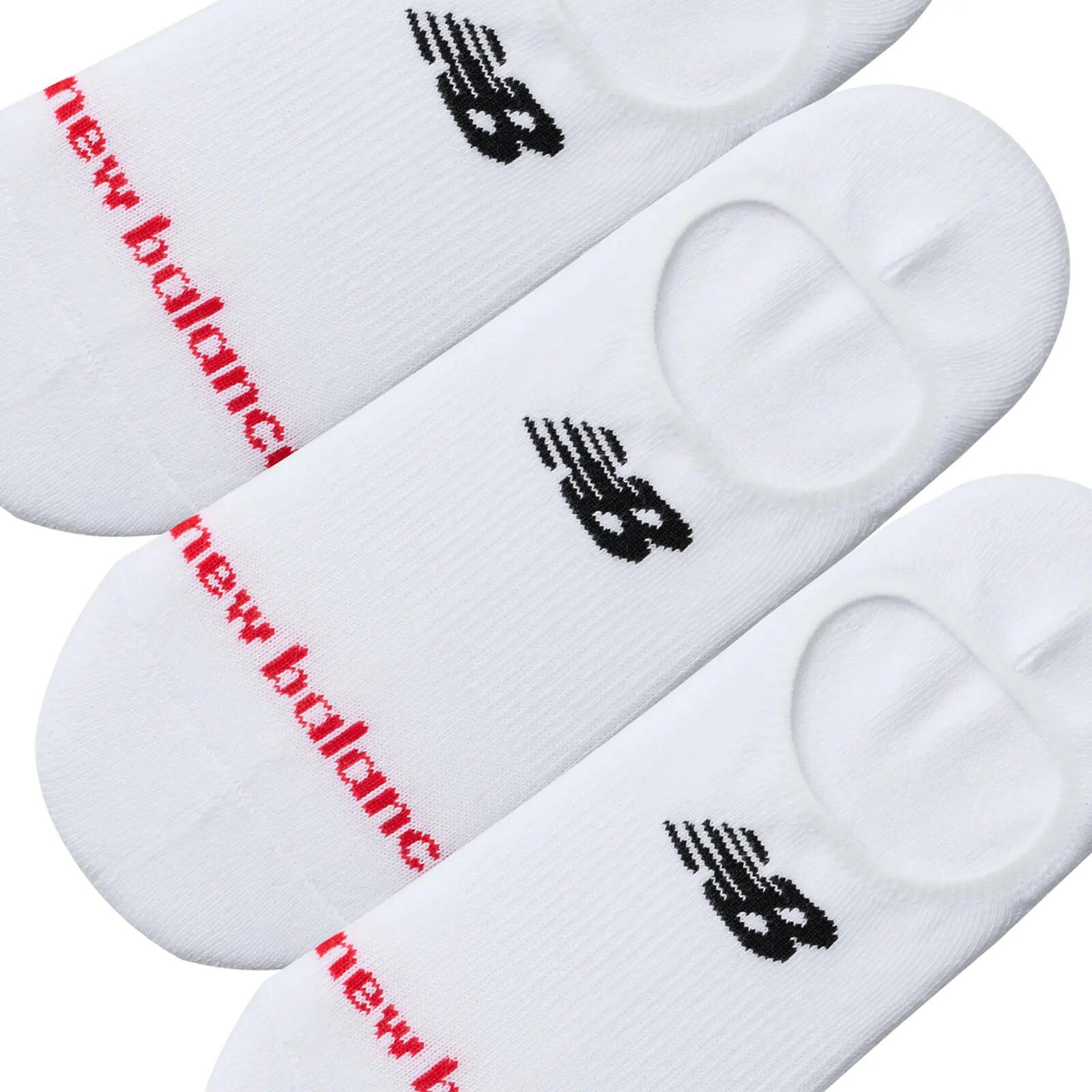 Calcetines New Balance modelo LAS51313-WT para unisex 2/3