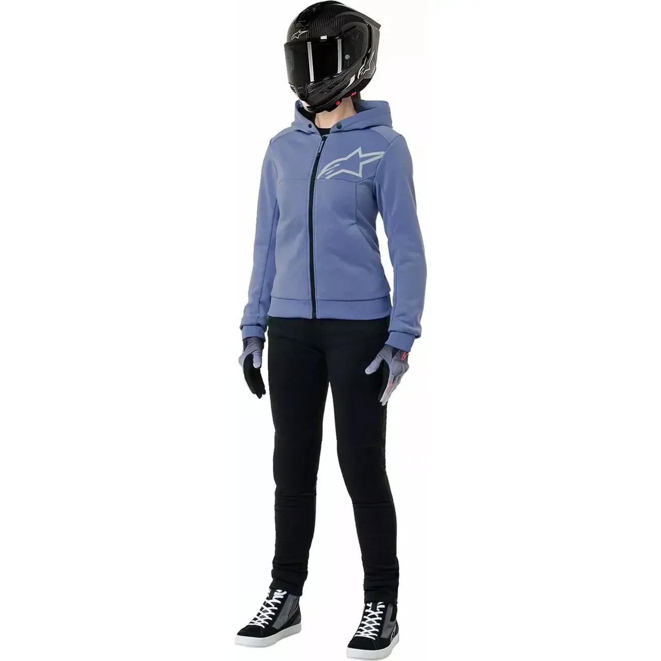 Motorcycle jacket Alpinestars 4W Chrome V2 2/2