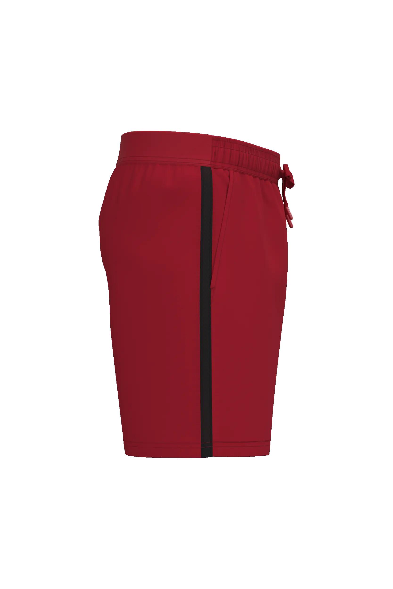 Short de padel bicolore homme - Sporty Red / Black - XXL 2/3