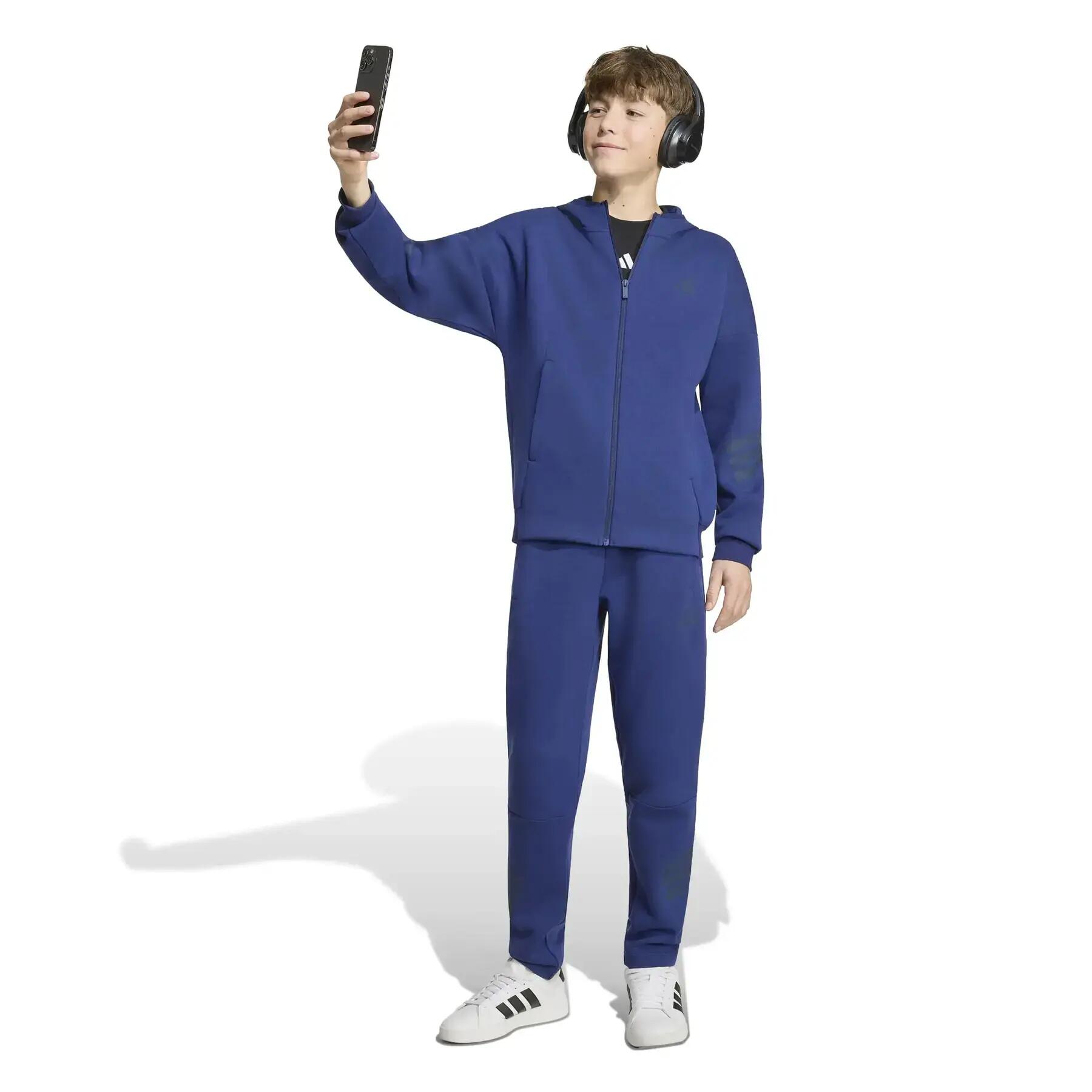 Pantalon enfant adidas Future Icons 3-Stripes 3/7