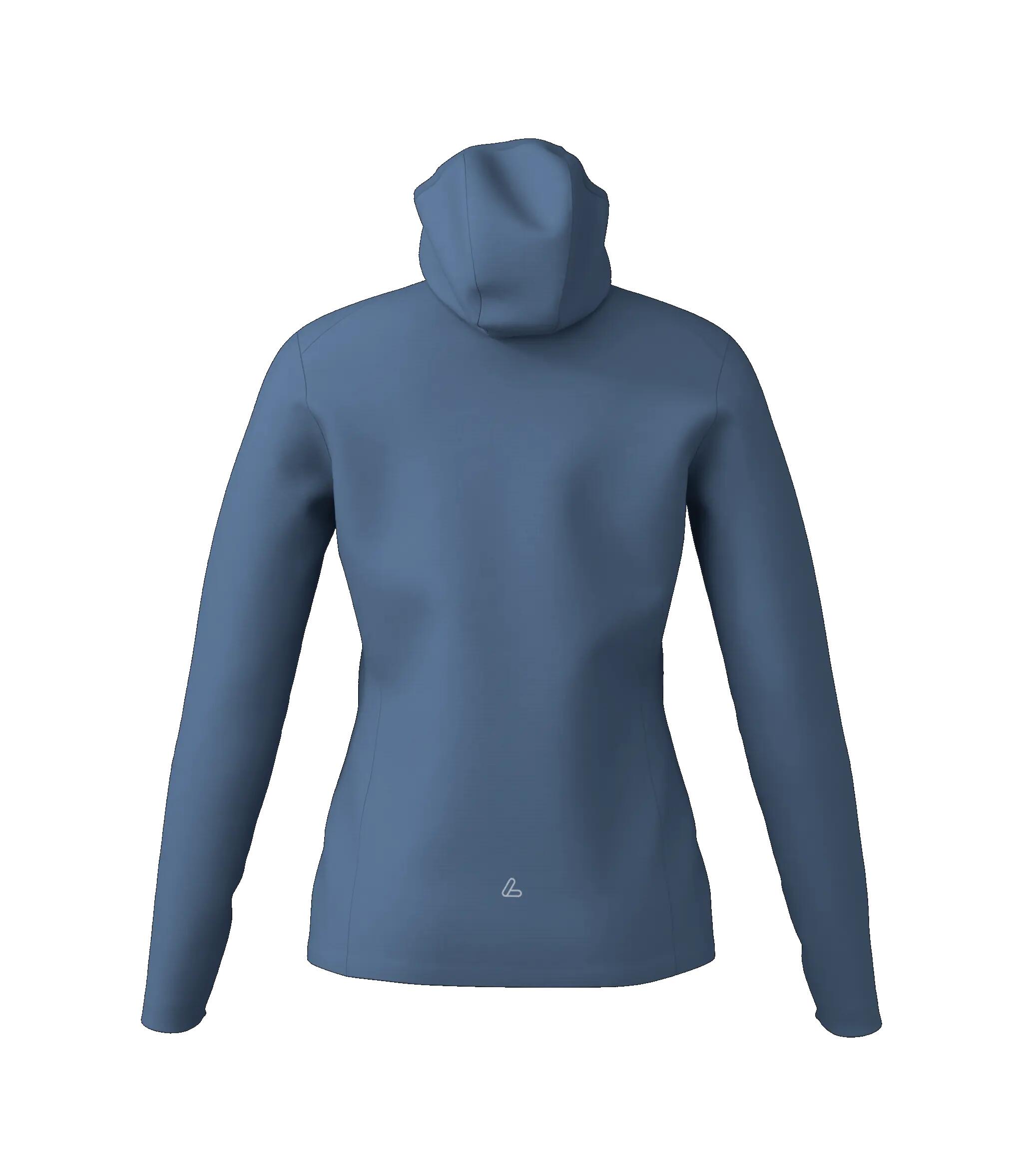 W ZIP-HOODY TECH-MERINO 2/2
