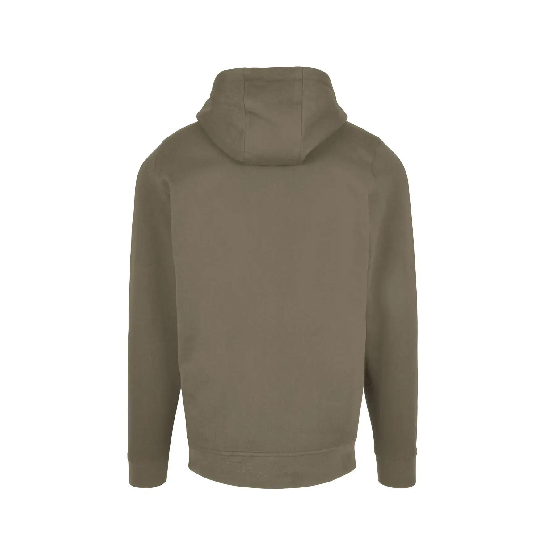 Sweatshirt à capuche zippé Build Your Brand Basic 2/4