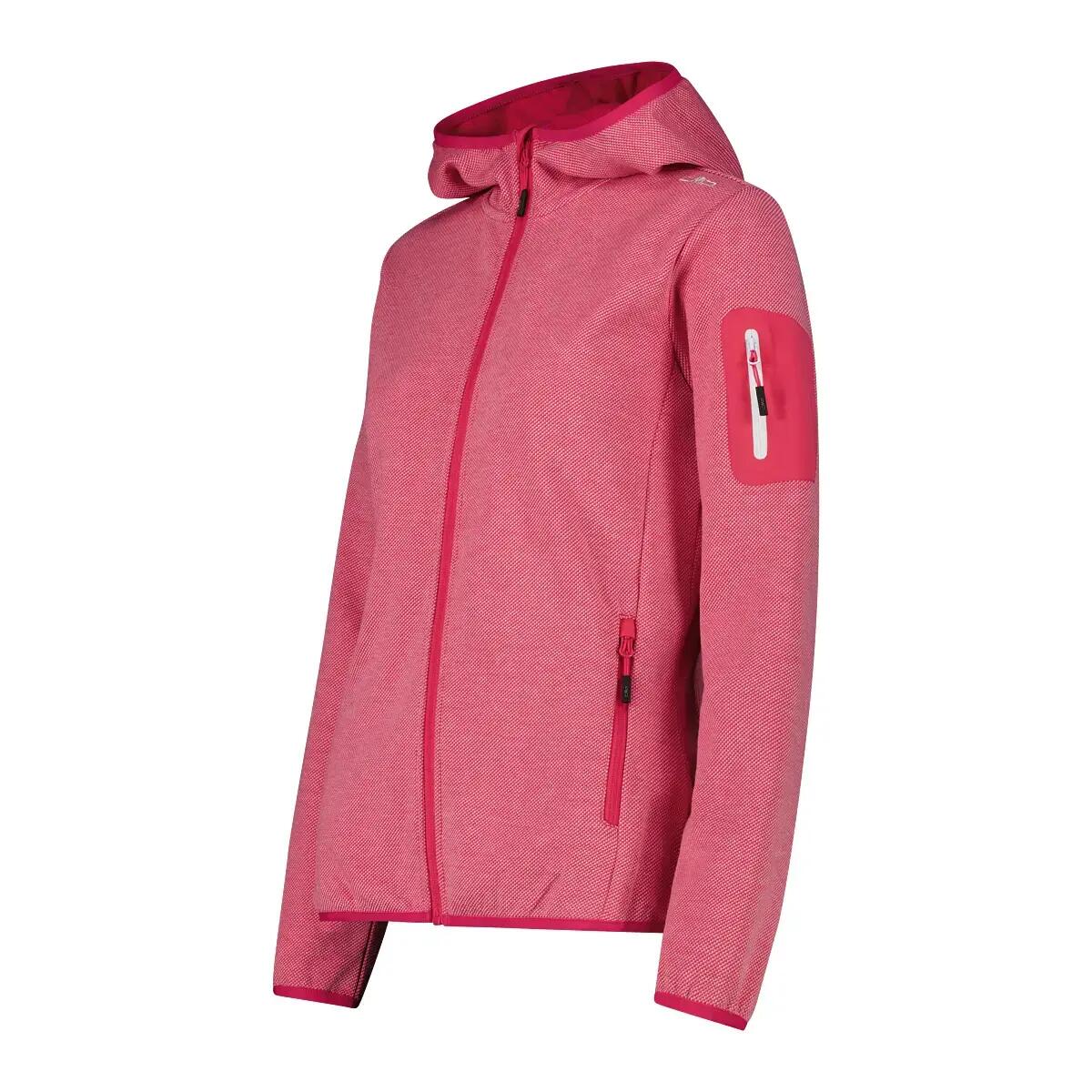 Hoodie met mesh-inzetten dames CMP Knit-Tech 3/3