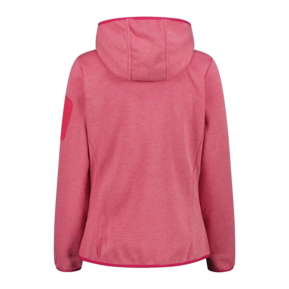 Hoodie met mesh-inzetten dames CMP Knit-Tech 2/3