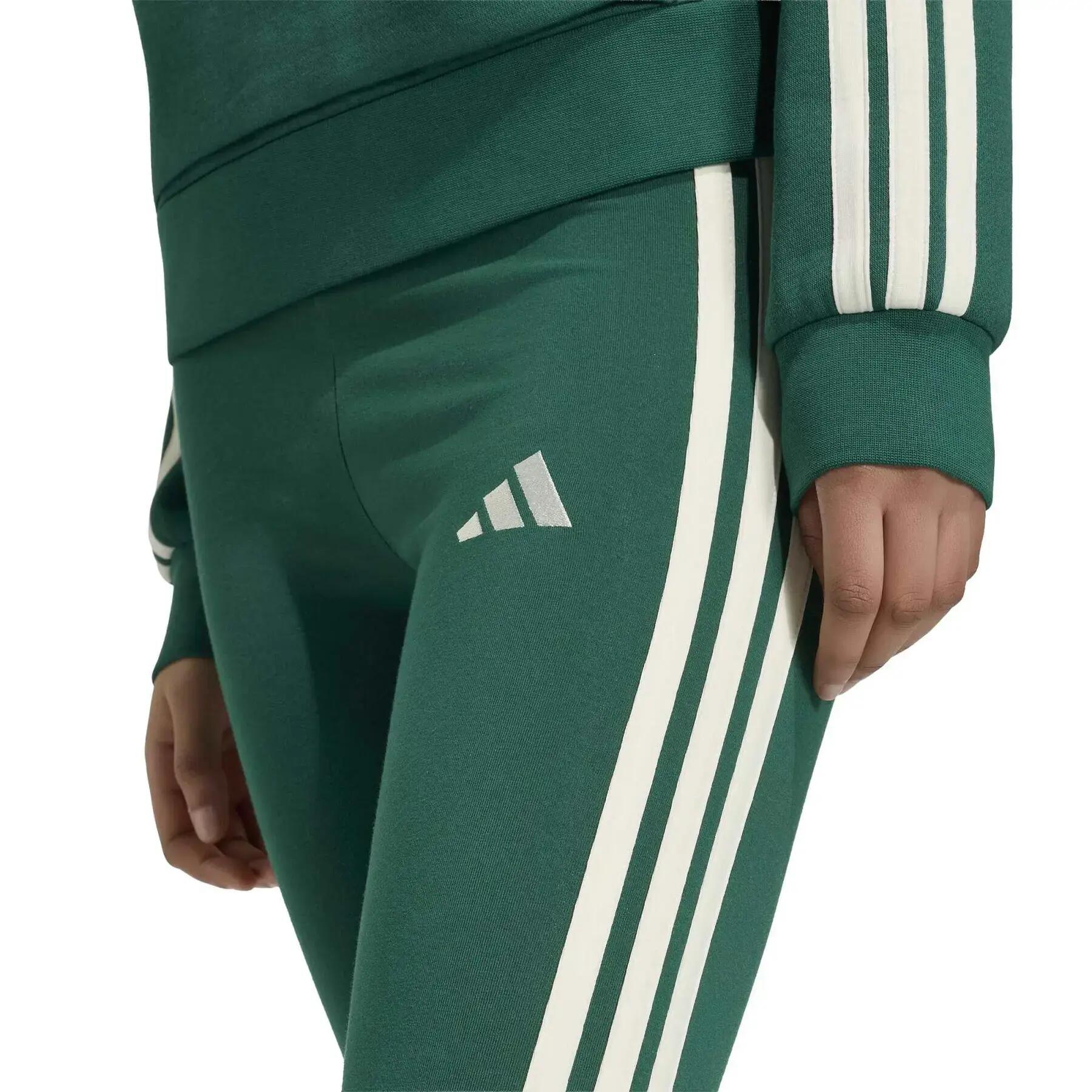Leggings donna in cotone adidas Essentials 3-Stripes 5/6