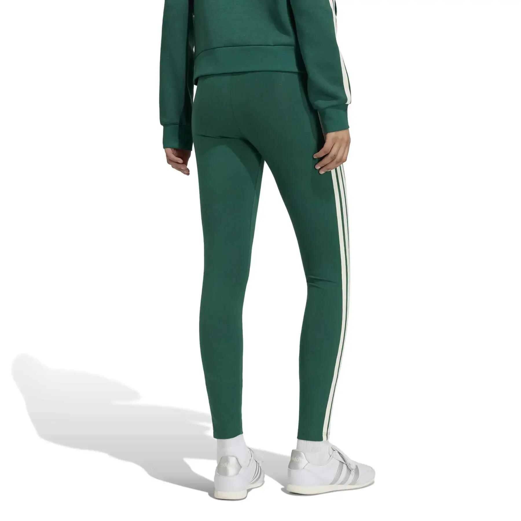 Leggings donna in cotone adidas Essentials 3-Stripes 4/6