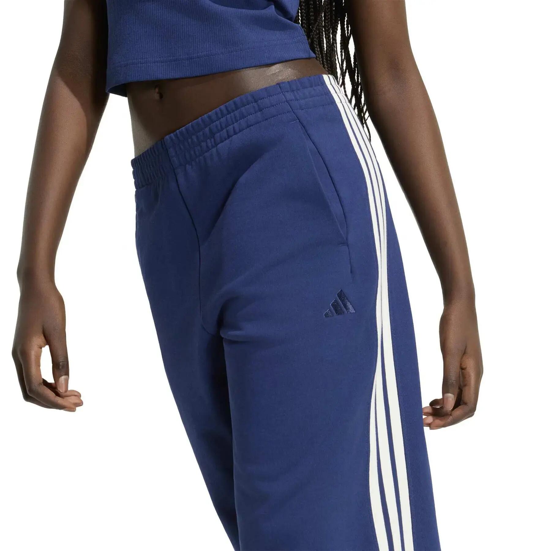 Pantalon de jogging large femme adidas 3-Stripes 5/6