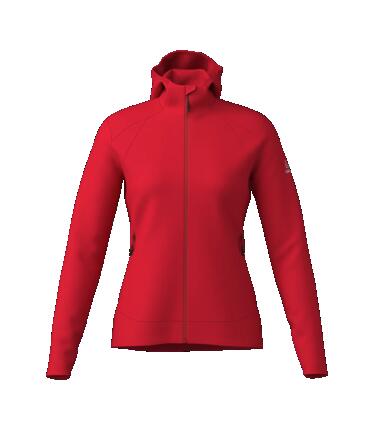 W ZIP-HOODY TECH-MERINO