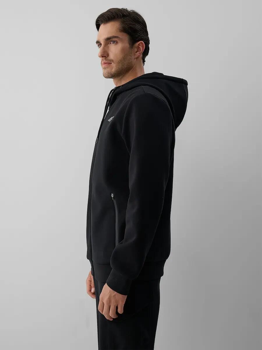 Bluza dresowa regular z kapturem męska 4F 5/7