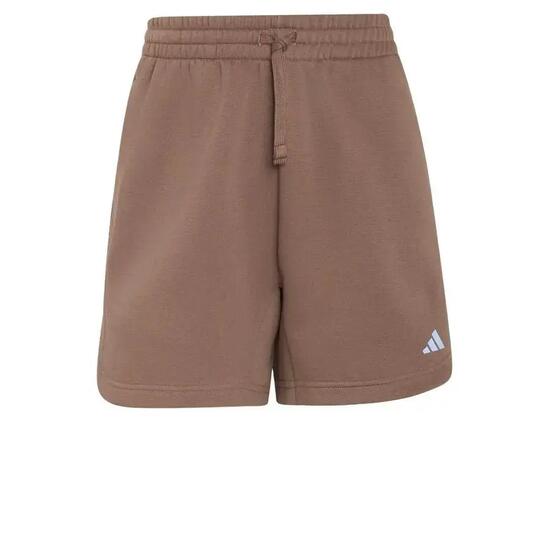 Short en polaire femme adidas Studio 3-Stripes