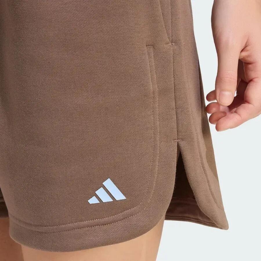 Short en polaire femme adidas Studio 3-Stripes 7/7