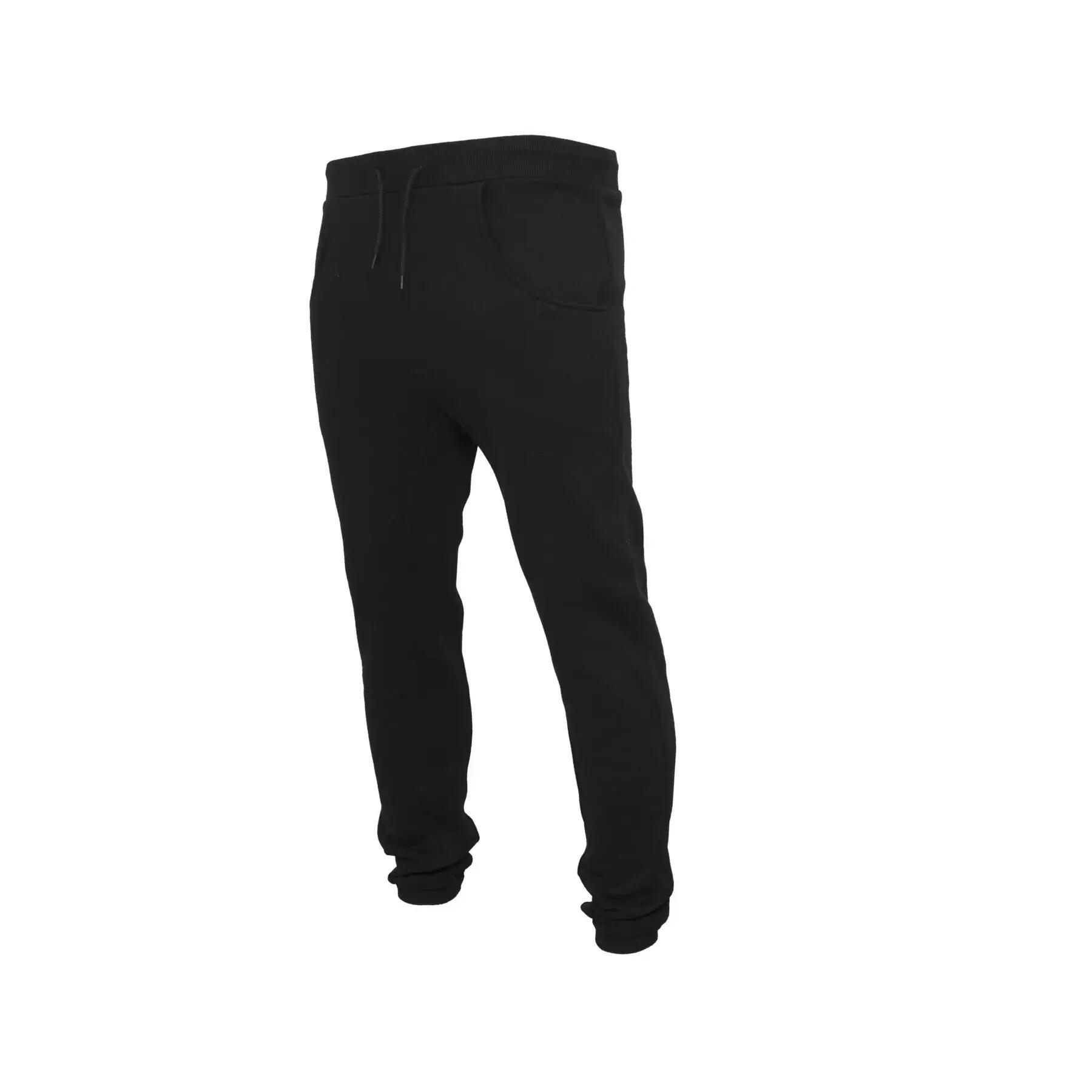 Calças de jogging de entrepernas largas Build Your Brand 4/5