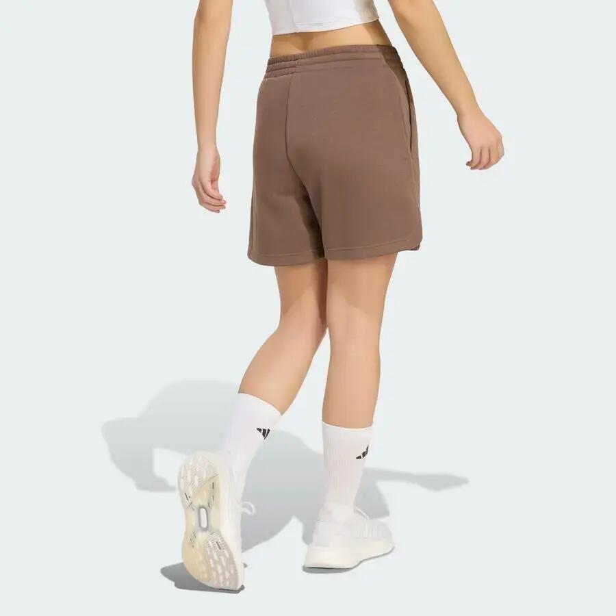 Short en polaire femme adidas Studio 3-Stripes 5/7
