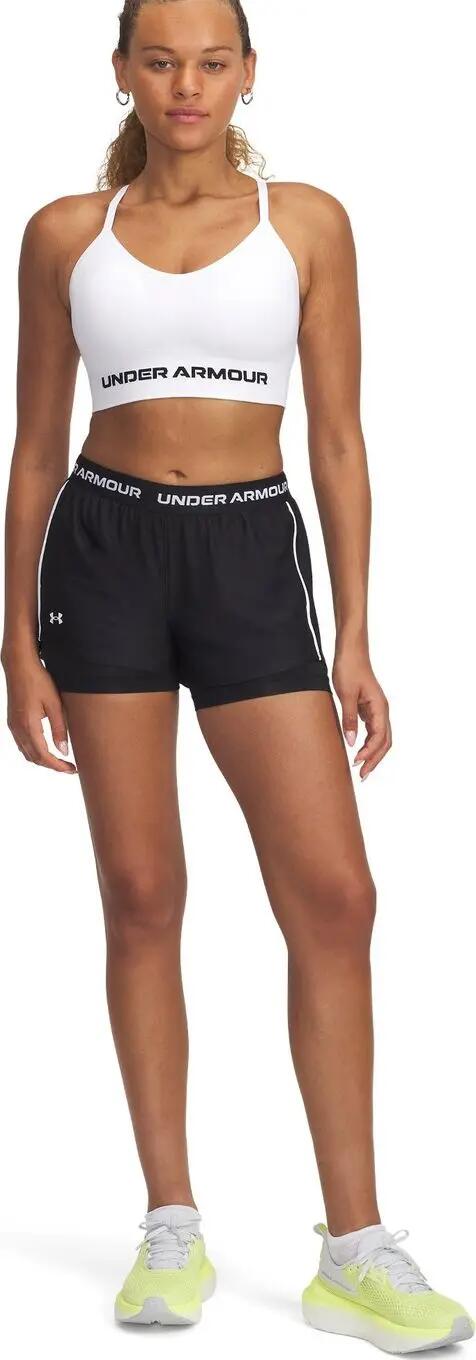 Under Armour Tech Play Up 2-in-1 Shorts Zwart Dames 4/6