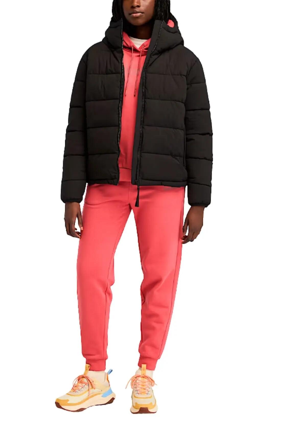 Dames pufferjas - Sportswear - Oversized - Zwart 2/5
