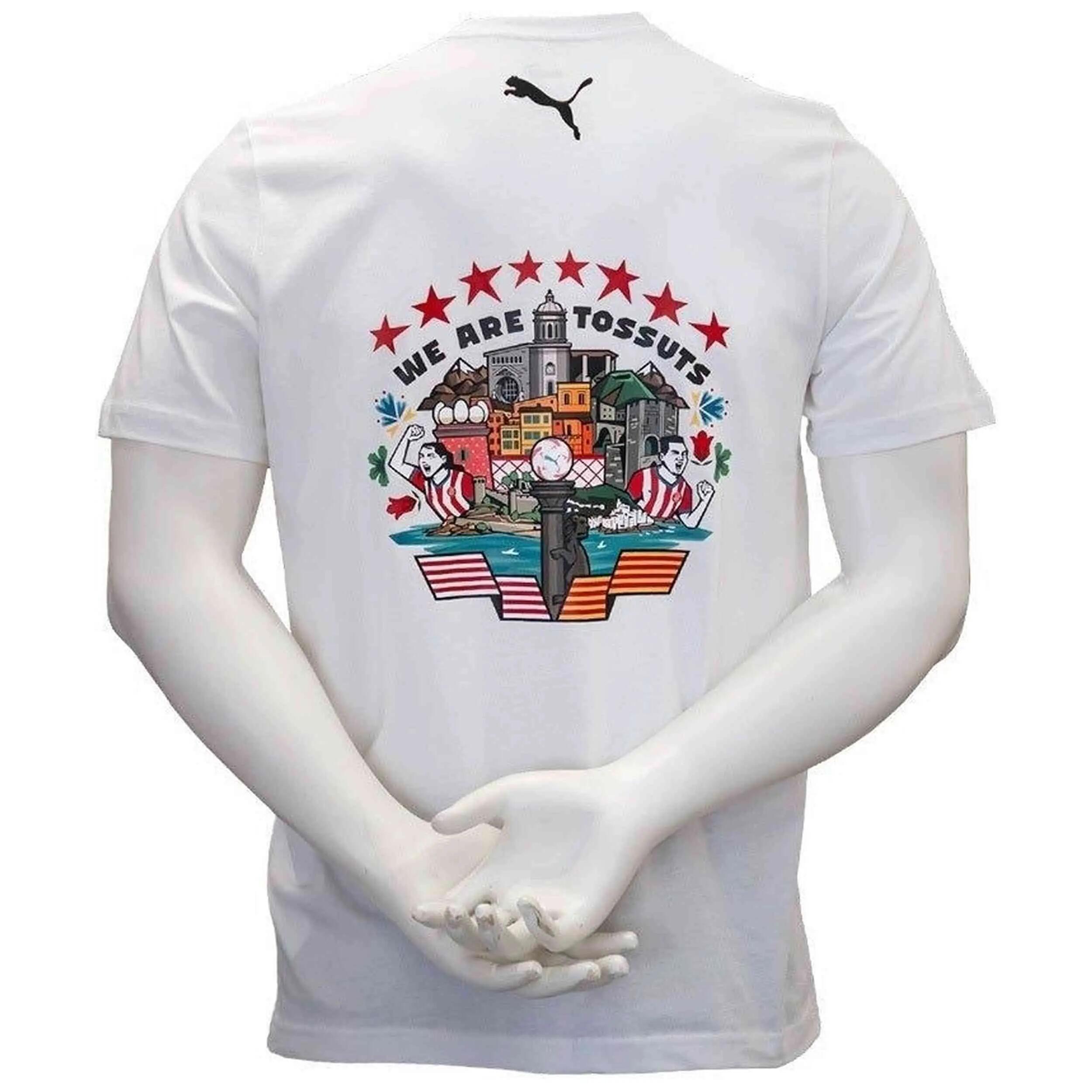 T-shirt Puma modelo Girona FC Junior We are Tossuts para unissex 2/2