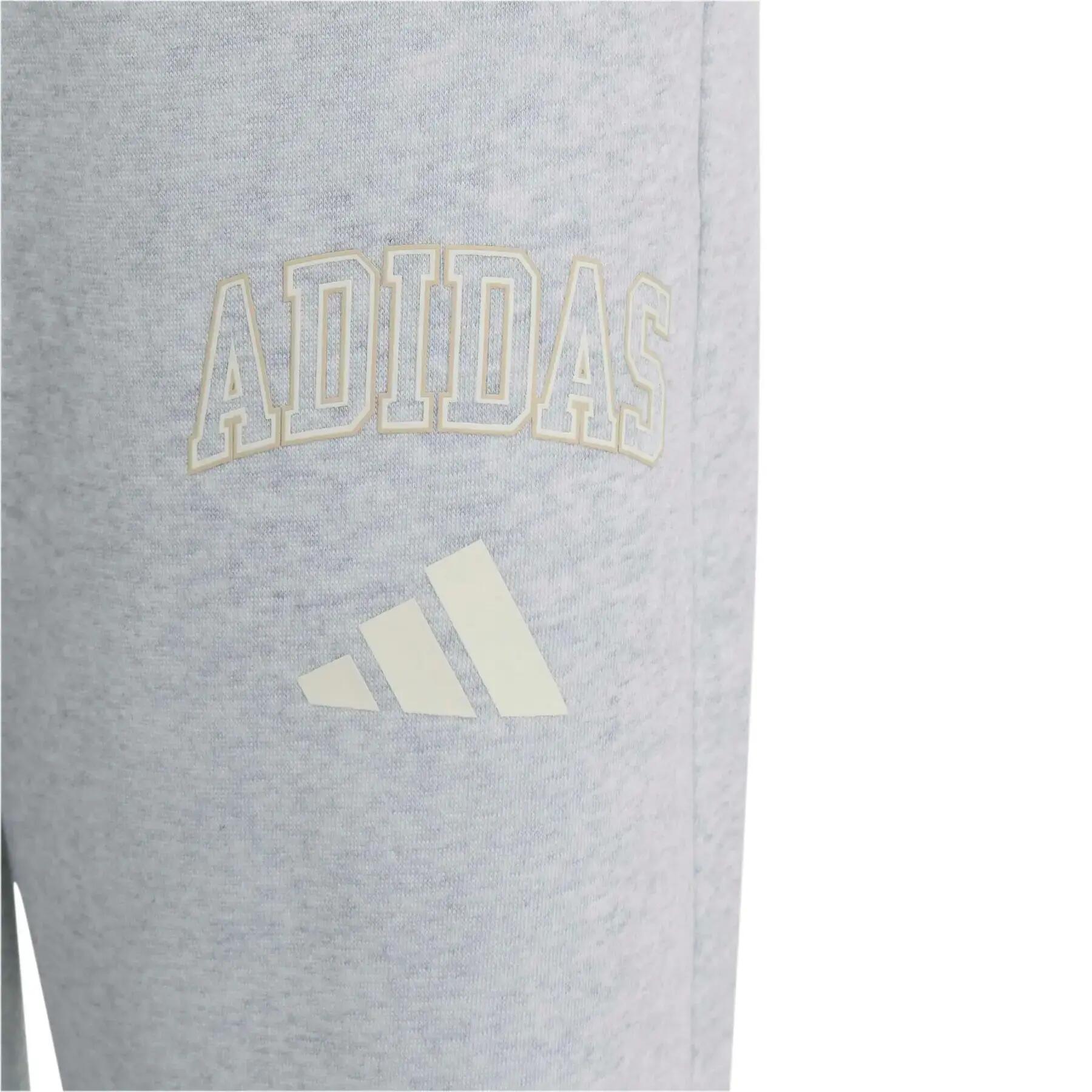 Pantalon de jogging enfant adidas Collegiate Typography 5/5