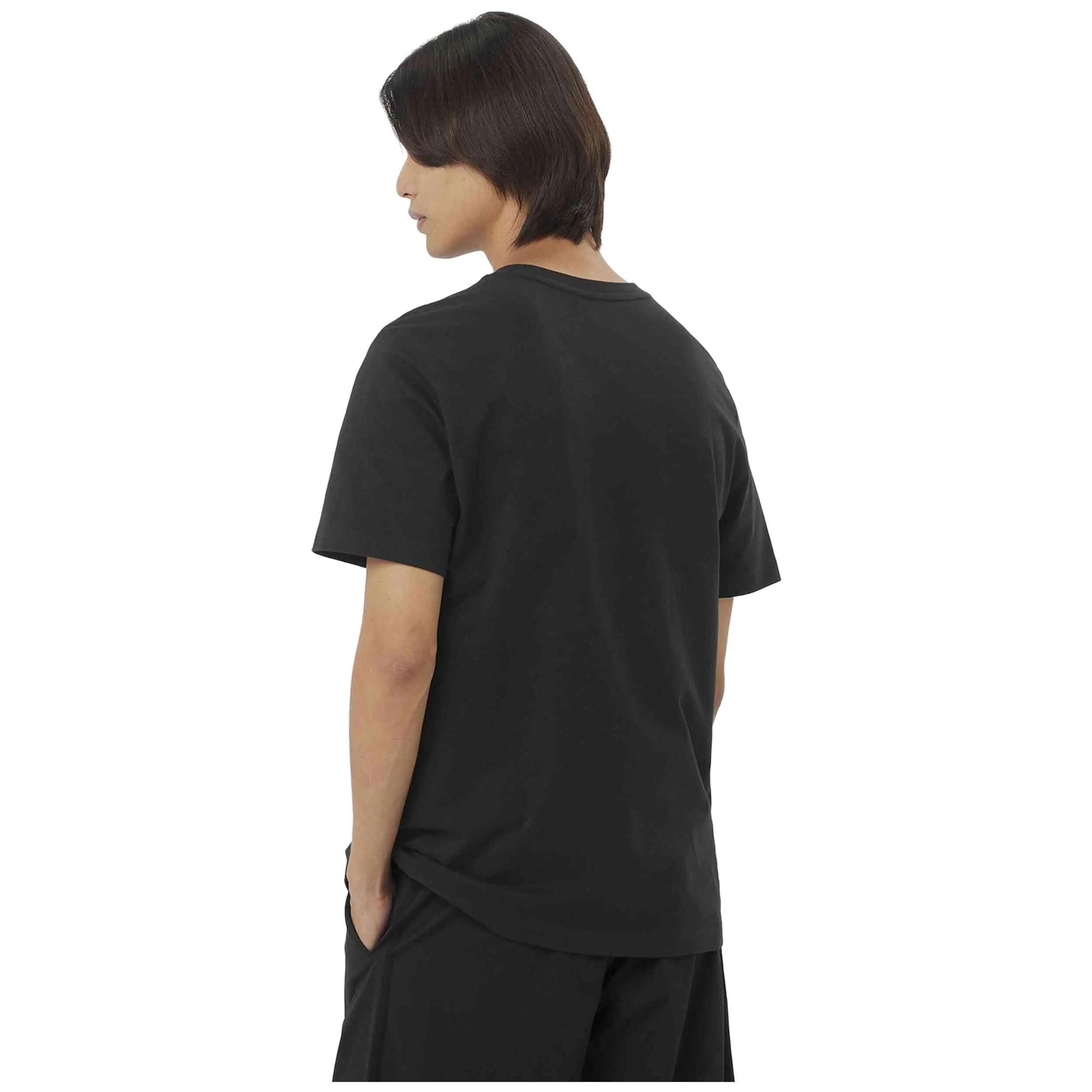 T-shirt Salomon modelo Big Logo para homem 3/4