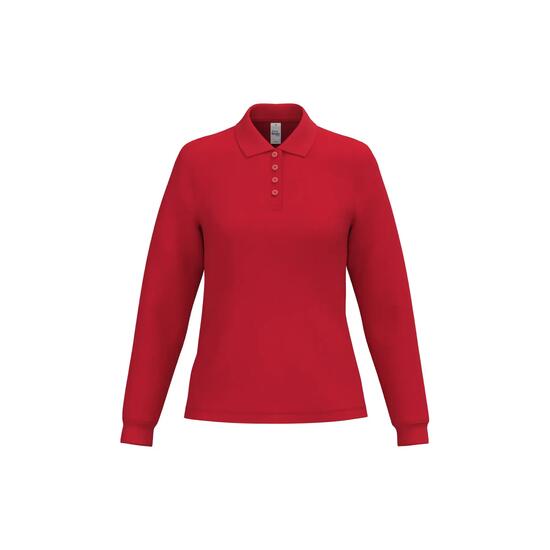 Polo manches longues femme iDeal Basic Brand