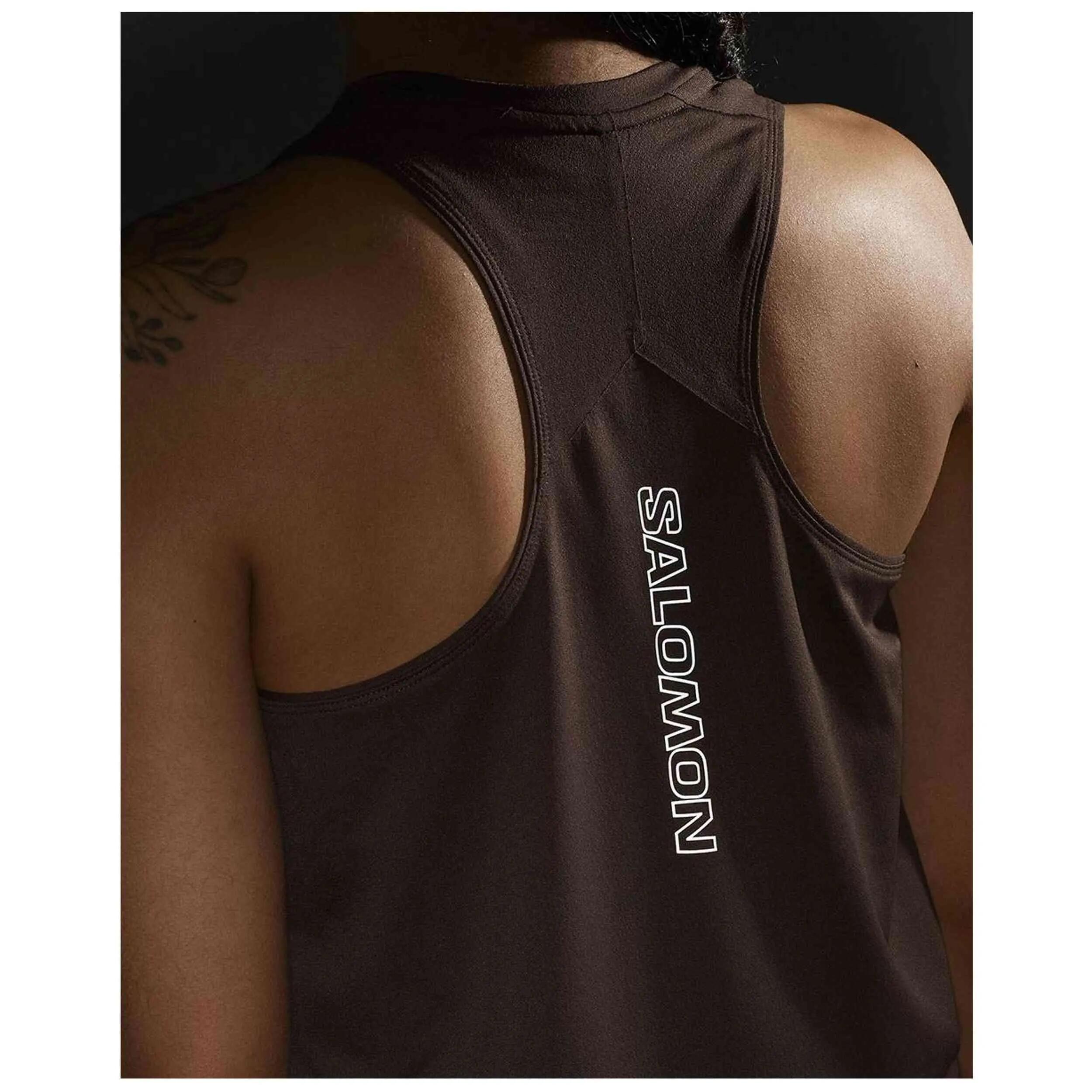 Trägershirt Salomon Modell Sense Aero Short für frauen 4/4