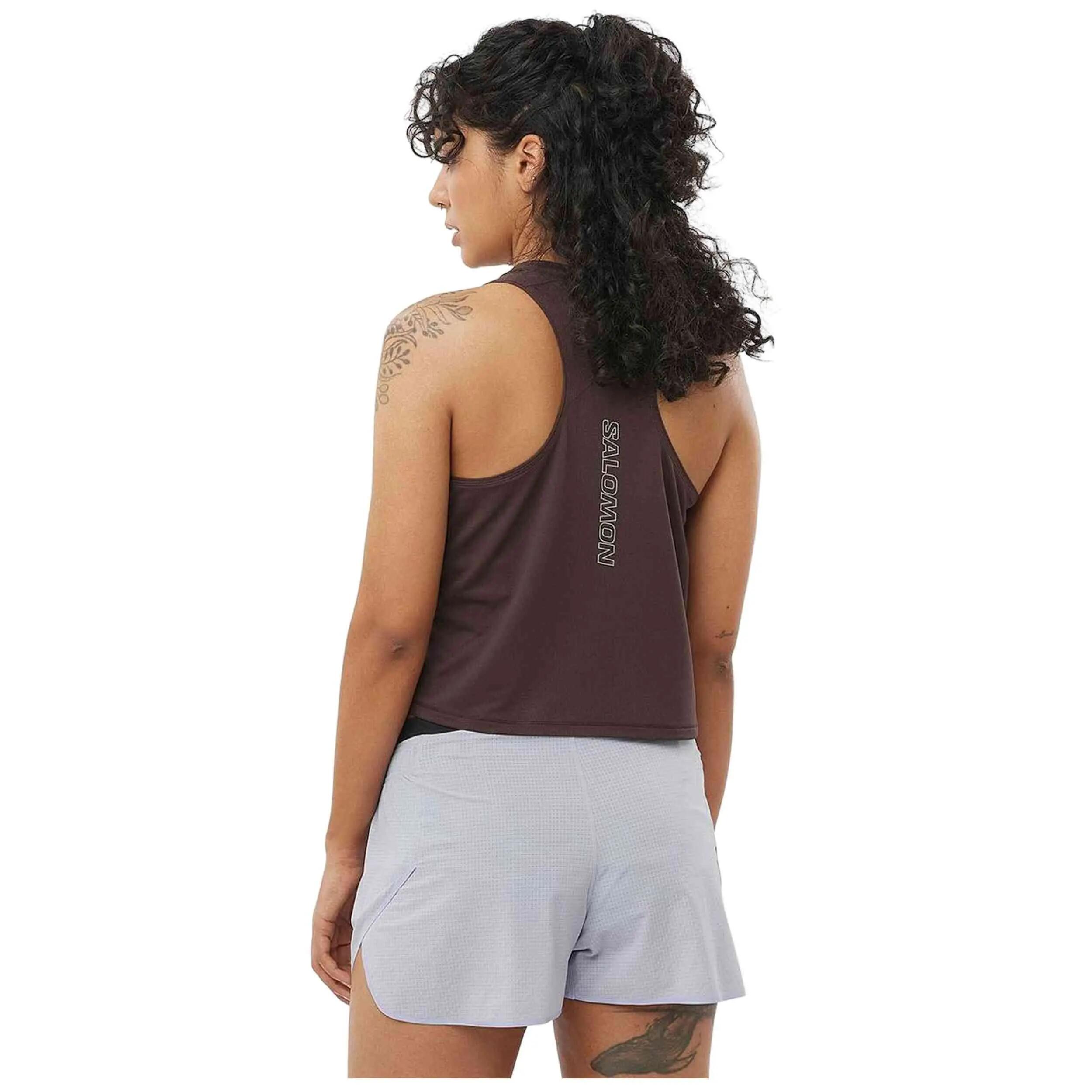 Trägershirt Salomon Modell Sense Aero Short für frauen 3/4