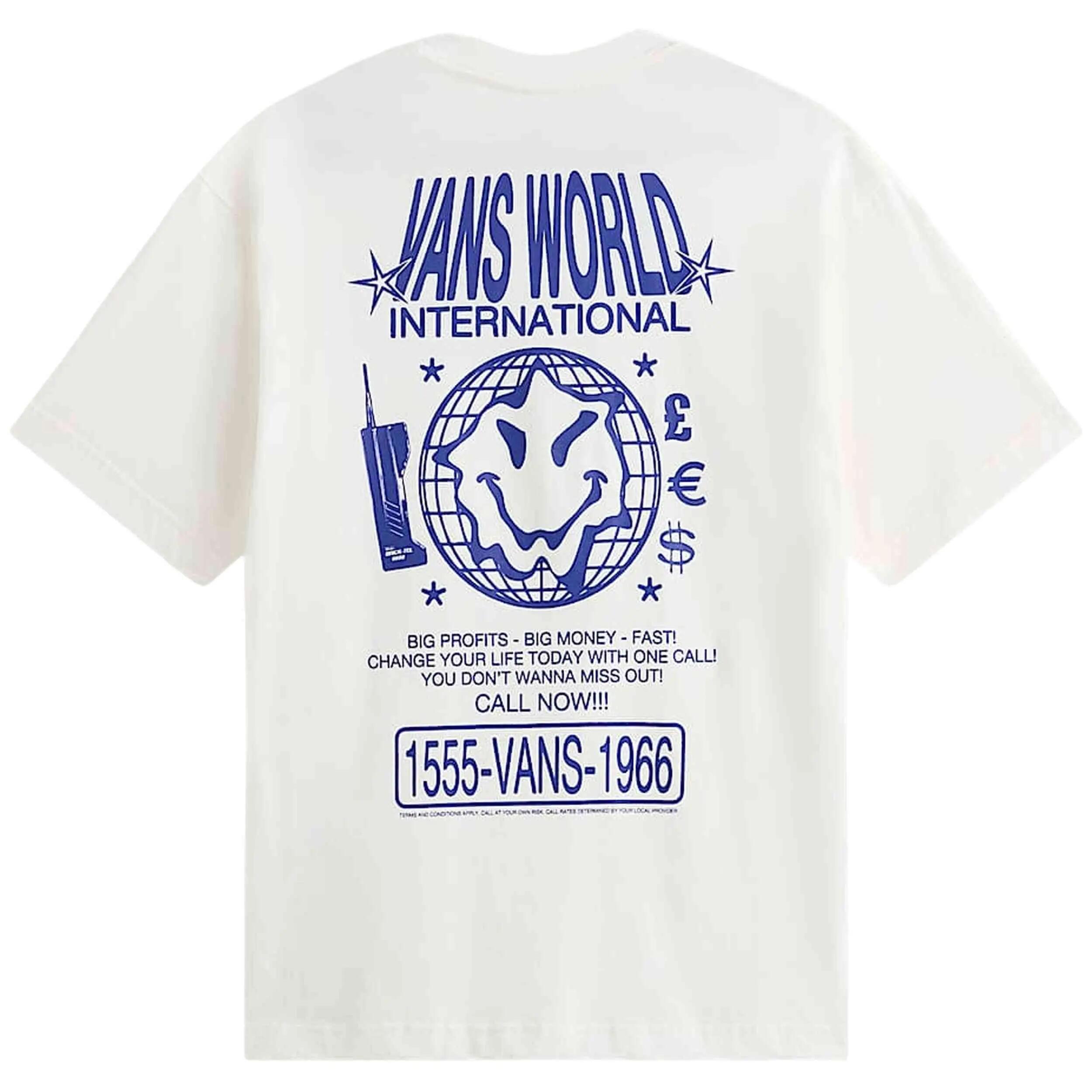 T-shirt met korte mouwen Vans model World Intl SS Tee voor mannen 2/2