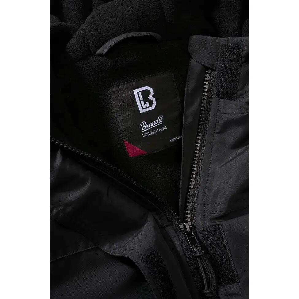 Wasserdichte Full Zip Kapuzenjacke Damen Brandit 4/4