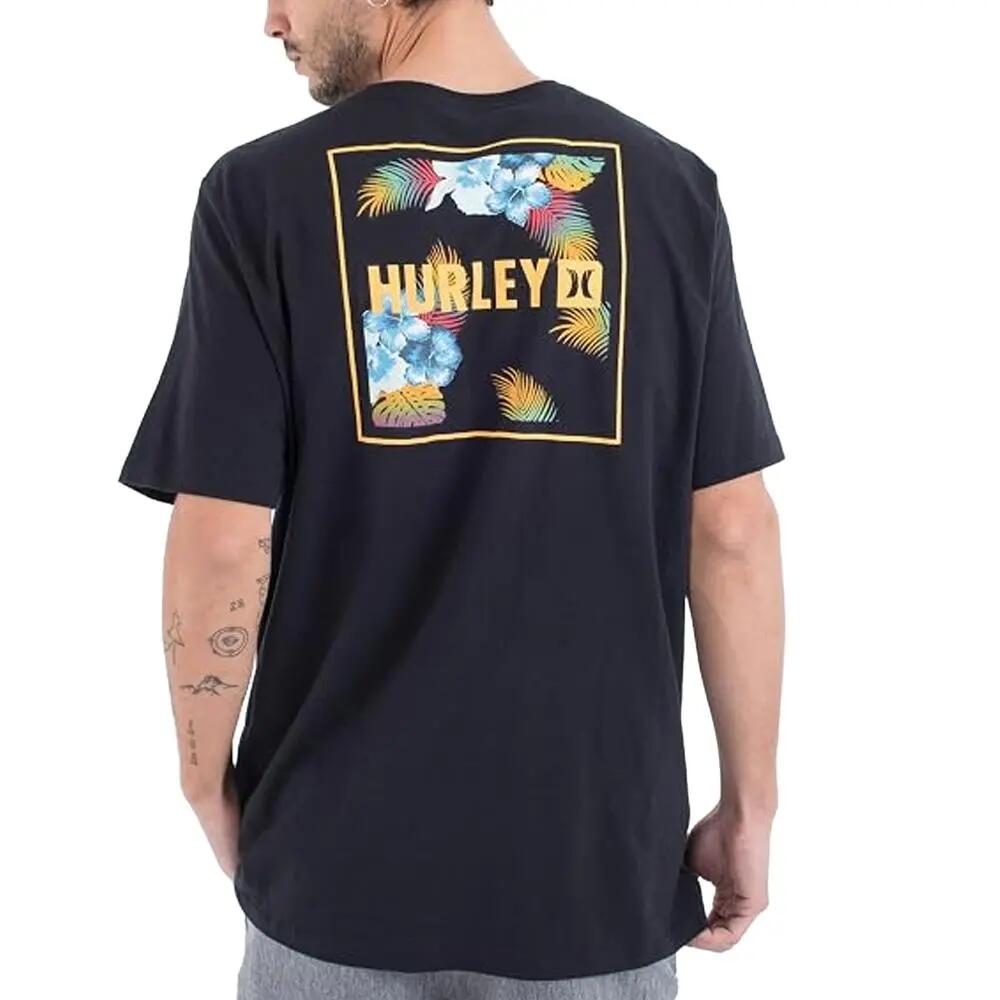 T-shirt Uomo Hurley Corners Nera 3/3